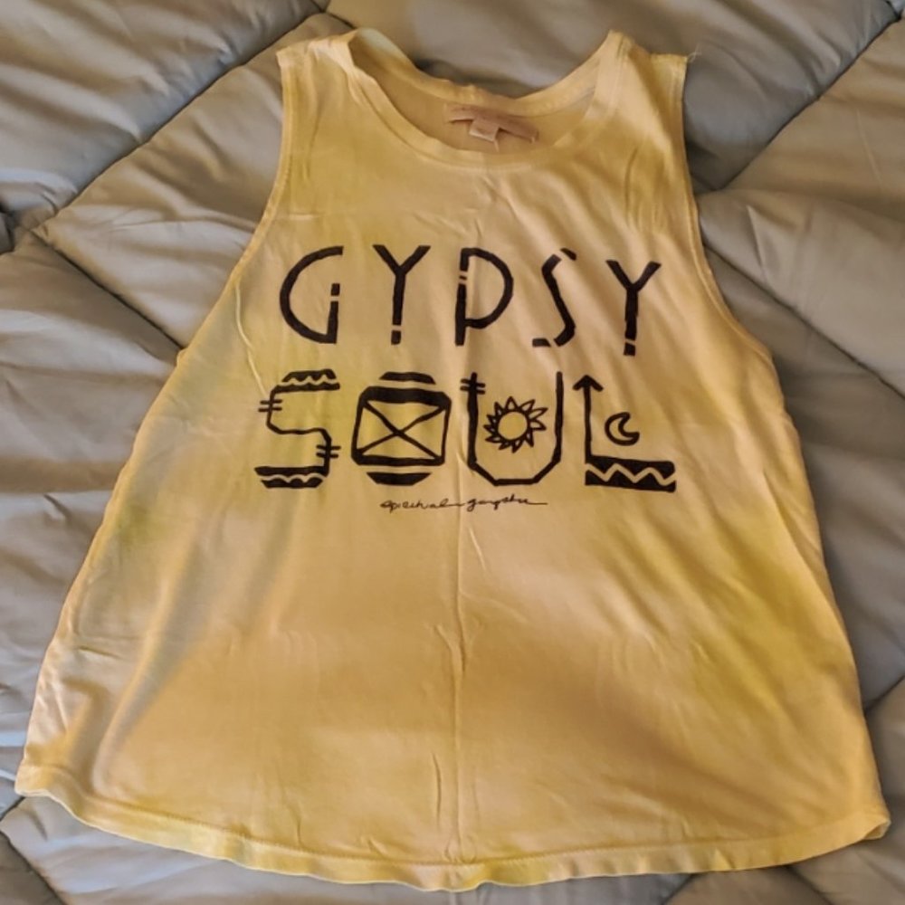 Spiritual Gangster Gypsy Soul tank - size Small